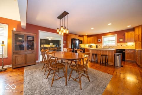 Dining room at 1327 N 125 W, Franklin, IN