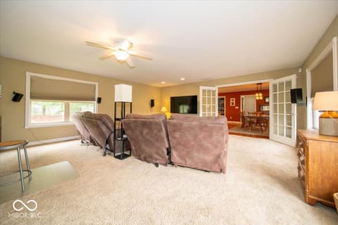 Family room at 1327 N 125 W, Franklin, IN