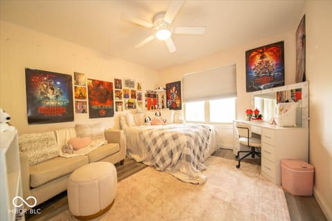 Bedroom at 1327 N 125 W, Franklin, IN