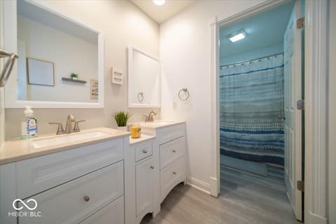 Bathroom at 1327 N 125 W, Franklin, IN