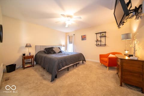 Bedroom at 1327 N 125 W, Franklin, IN