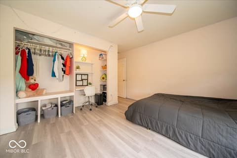 Bedroom at 1327 N 125 W, Franklin, IN