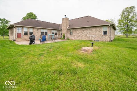 Backyard at 1327 N 125 W, Franklin, IN