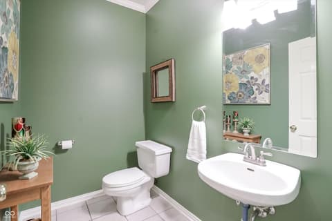 Bathroom at 2835 Towne Drive, Carmel, IN