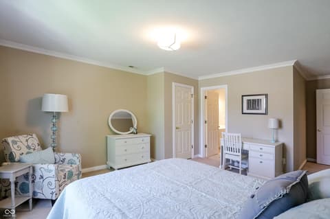 Bedroom at 2835 Towne Drive, Carmel, IN