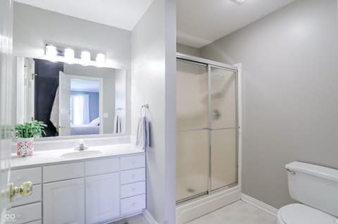 Bathroom at 2835 Towne Drive, Carmel, IN