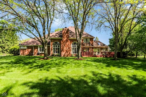 Backyard at 2835 Towne Drive, Carmel, IN