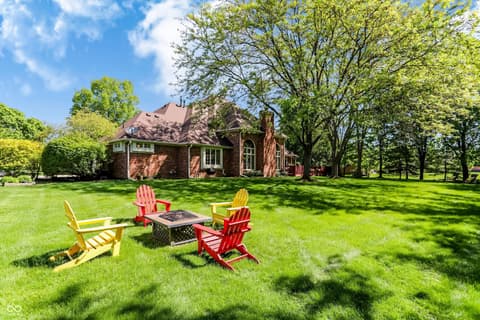 Backyard at 2835 Towne Drive, Carmel, IN