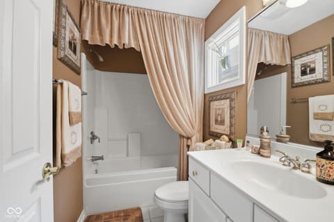 Bathroom at 7450 Easy Street, Fishers, IN