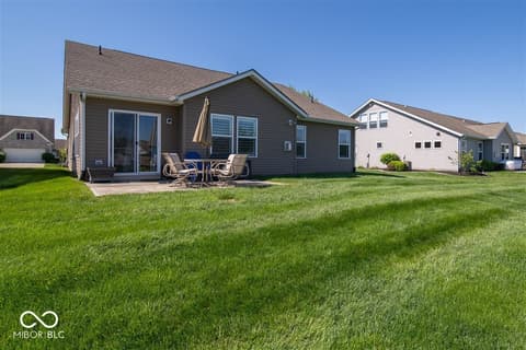 Backyard at 14128 Stoney Shore Avenue, McCordsville, IN