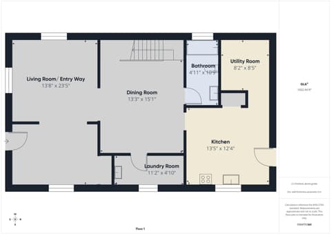 Floor Plan — 508 W Monroe Street, Alexandria, IN