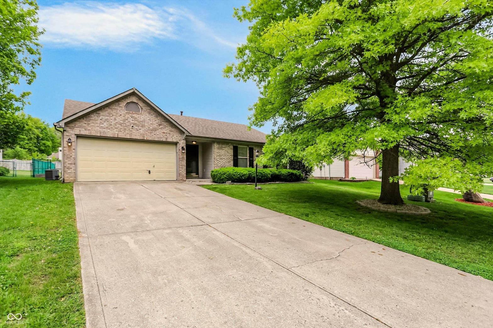 Front exterior at 6564 Devinney Drive, Indianapolis, IN