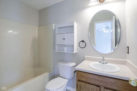 Bathroom at 6564 Devinney Drive, Indianapolis, IN