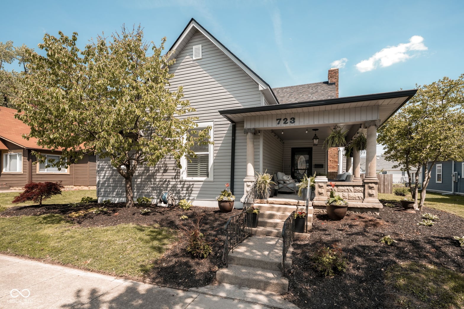 Front exterior at 723 N Meridian Street, Lebanon, IN