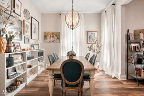 Dining room at 723 N Meridian Street, Lebanon, IN