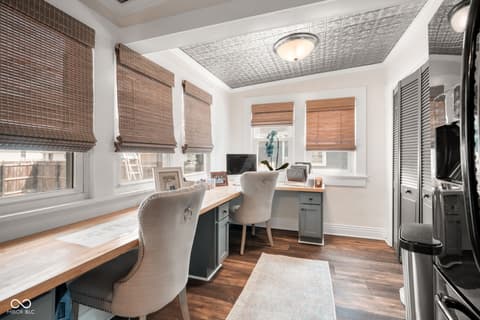 Home office at 723 N Meridian Street, Lebanon, IN