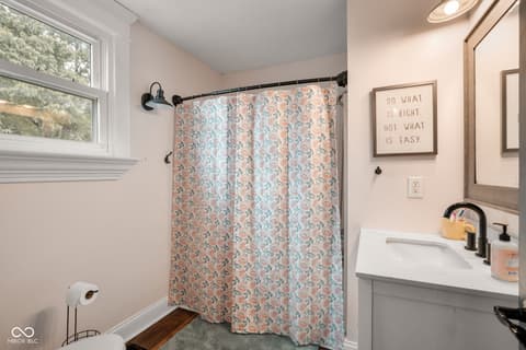 Bathroom at 723 N Meridian Street, Lebanon, IN