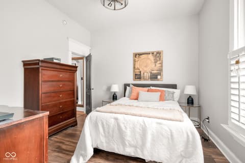 Bedroom at 723 N Meridian Street, Lebanon, IN