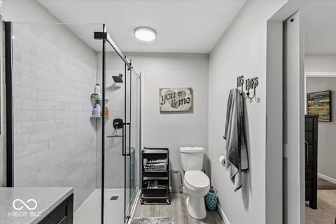 Bathroom at 445 Green Street, Tipton, IN