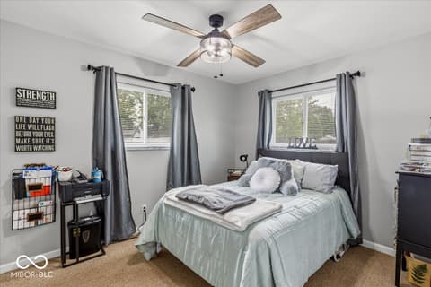 Bedroom at 445 Green Street, Tipton, IN