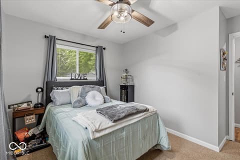 Bedroom at 445 Green Street, Tipton, IN