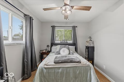 Bedroom at 445 Green Street, Tipton, IN