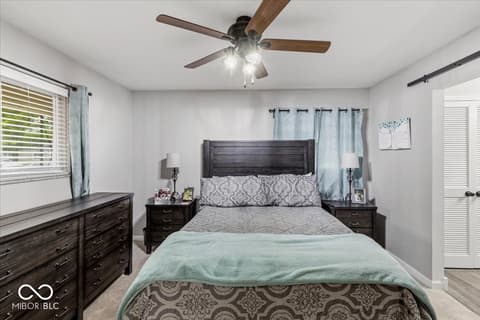 Bedroom at 445 Green Street, Tipton, IN