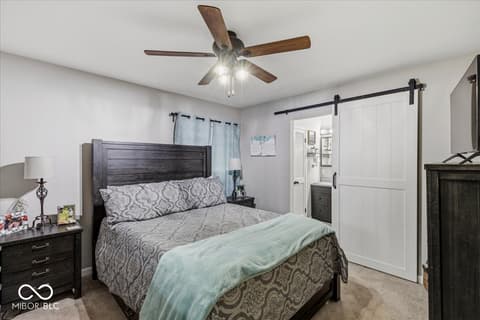 Bedroom at 445 Green Street, Tipton, IN