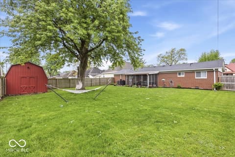 Backyard at 445 Green Street, Tipton, IN