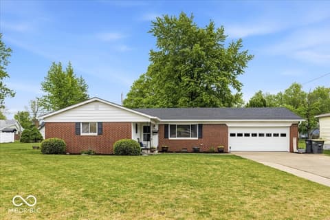 Front exterior at 445 Green Street, Tipton, IN
