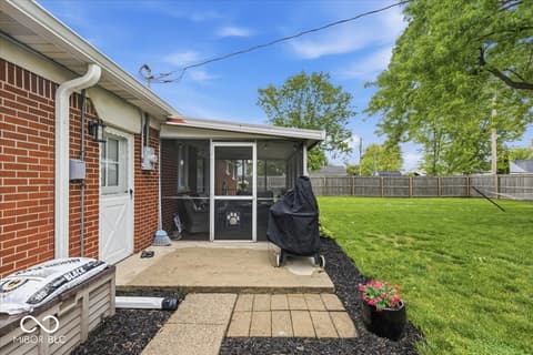 Yard at 445 Green Street, Tipton, IN