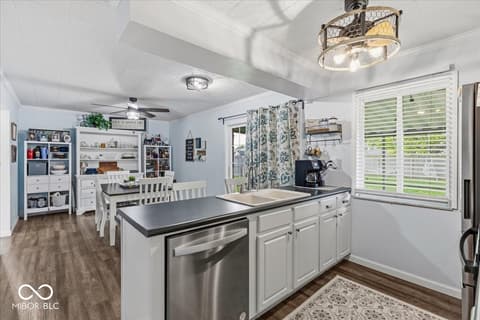 Kitchen at 445 Green Street, Tipton, IN