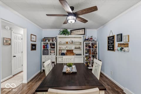 Dining room at 445 Green Street, Tipton, IN