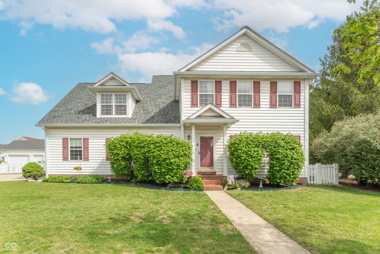 Front exterior at 10480 Watkins Drive, Indianapolis, IN
