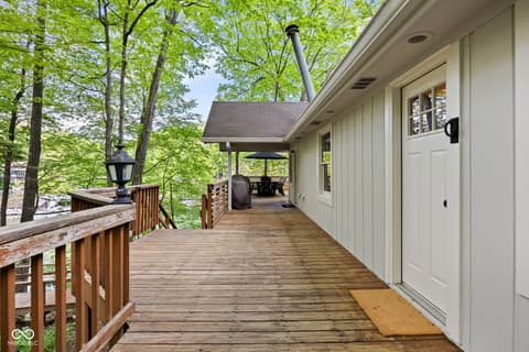 Outdoor living area at 6232 Bobwhite Drive, Nineveh, IN