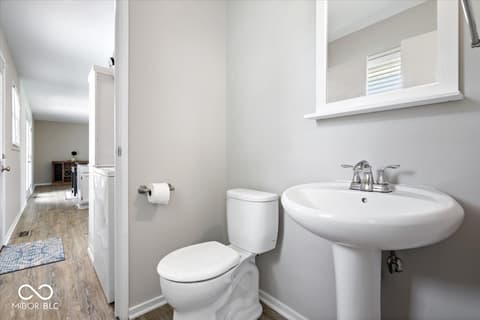 Bathroom at 6921 Tousley Drive, Indianapolis, IN