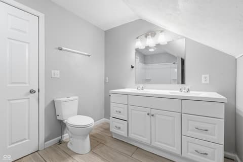 Bathroom at 3844 Graceland Avenue, Indianapolis, IN
