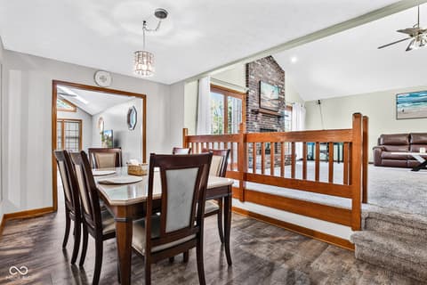 Dining room at 1142 Alydar Circle, Indianapolis, IN