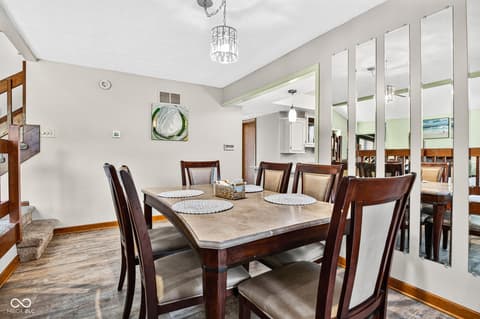 Dining room at 1142 Alydar Circle, Indianapolis, IN