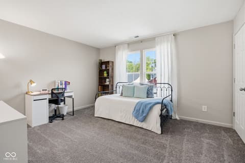 Bedroom at 89 Spring Lake Drive, Westfield, IN