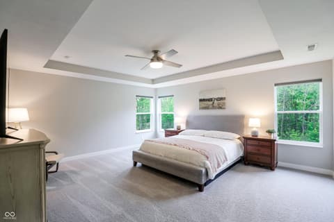 Primary bedroom at 17462 Cavalcade Circle, Noblesville, IN