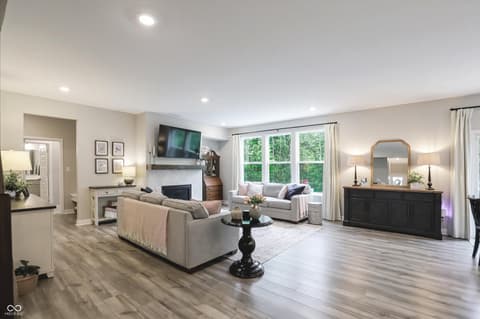 Living room at 17462 Cavalcade Circle, Noblesville, IN