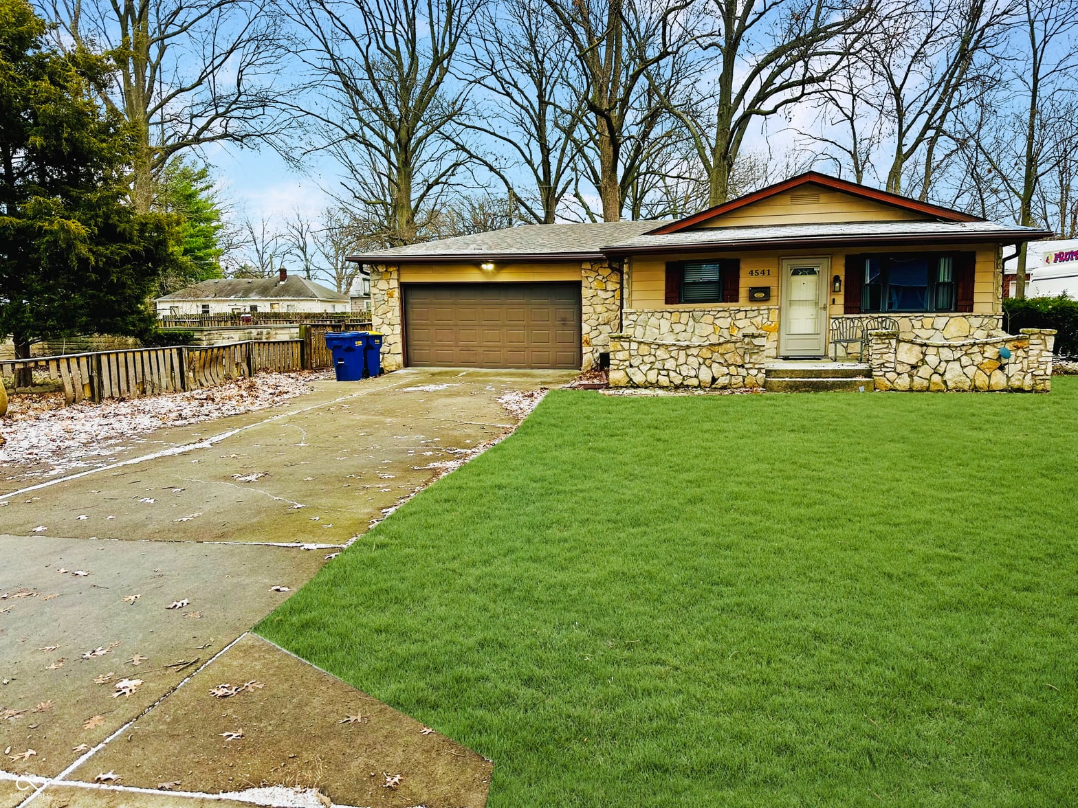 Front exterior at 4541 N Richardt Avenue, Indianapolis, IN
