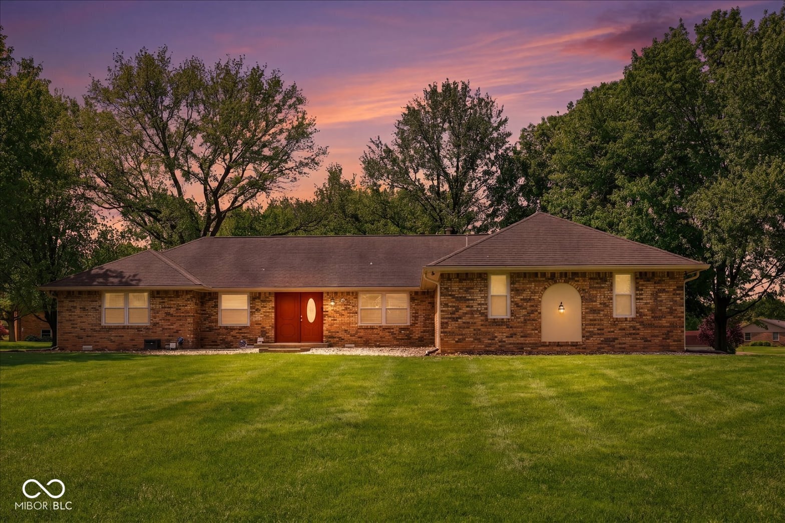 Front exterior at 416 Macy Way, Greenwood, IN