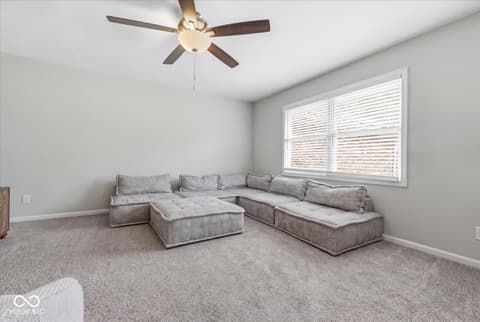 Living room at 416 Macy Way, Greenwood, IN