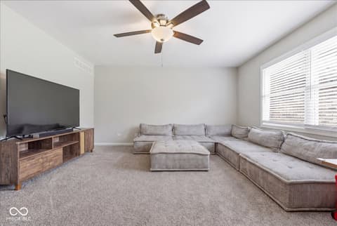 Living room at 416 Macy Way, Greenwood, IN