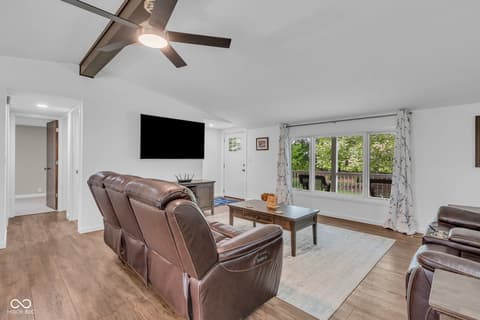 Living room at 4315 W US HIGHWAY 136, Crawfordsville, IN