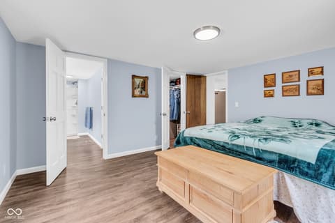 Bedroom at 4315 W US HIGHWAY 136, Crawfordsville, IN