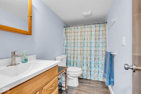 Bathroom at 4315 W US HIGHWAY 136, Crawfordsville, IN