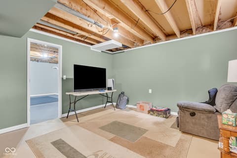 Basement at 4315 W US HIGHWAY 136, Crawfordsville, IN
